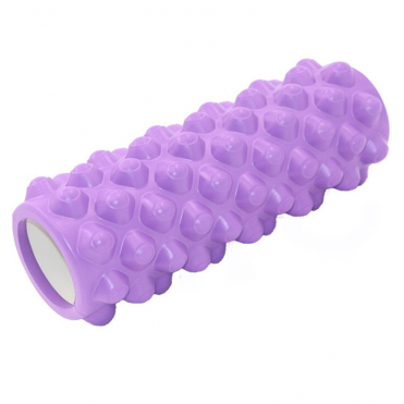 Ролик для йоги Sportex B33071 (фиолетовый) 33х14см ЭВА/АБС 10019098